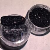 进口亮片闪粉ins网红饰品超薄超亮2018新款 Shining queen 黑沙