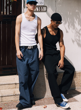 STA2025秋冬ALLDAY全天候基础纯色纯棉直筒百搭工装裤休闲长裤