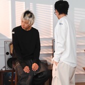 圆领长Tee套装 STA2025冬季 拽根帮基础系列绒感加厚锁温保暖打底衫