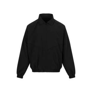 STA2026春季亚洲仔翻领防风拼接裁剪纯色休闲运动宽松夹克外套