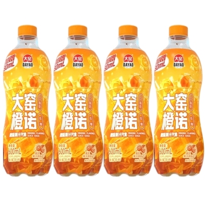 【吴京代言】大窑新品墩墩瓶 冰红茶可乐汽水600ml整件装碳酸饮料