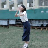 日常民国制服套装 茉茉旗袍 半身裙 上衣 恰少年 纯色中式