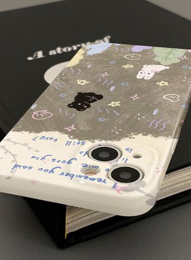 HERHER ◆ 熊兔海底英文小元素 ◆ Mobile Case