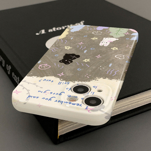 HERHER ◆ 熊兔海底英文小元素 ◆ Mobile Case