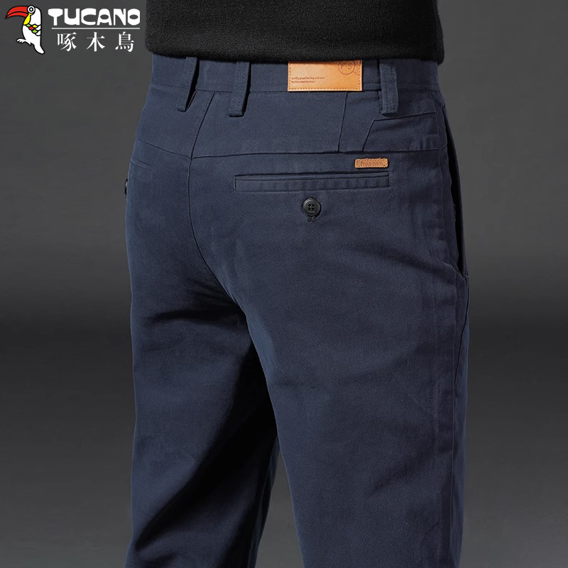 啄木鸟高端2025春秋新款休闲裤