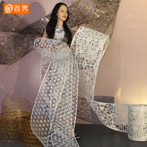 百界婚庆道具铁艺吊顶自由曲线