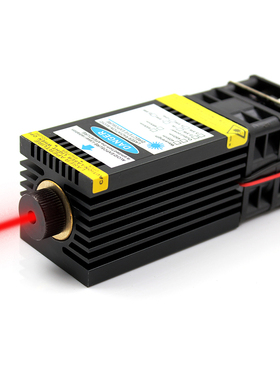 OXLasers 635nm 1W红光激光器橙色激光PWM激光模组可调焦