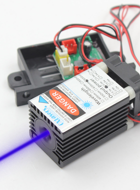 oxlasers 450nm 蓝光激光模组445nm100mW蓝色激光器点状支持TTL PWM信号调制细光束