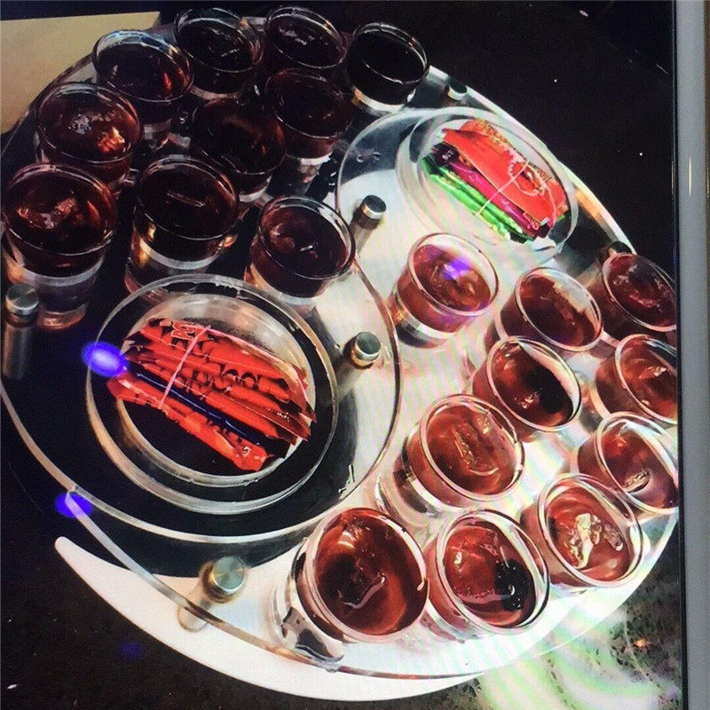 子弹杯架B52酒架KTV酒吧一口杯鸡尾酒杯架太极八卦贰麻酒馆晕茶杯