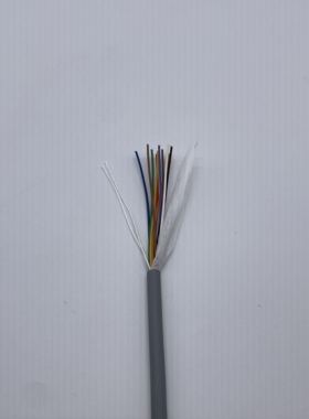 拖链控制电缆0.25mm²6/7/10/12/18芯超高柔拖链电缆灰色