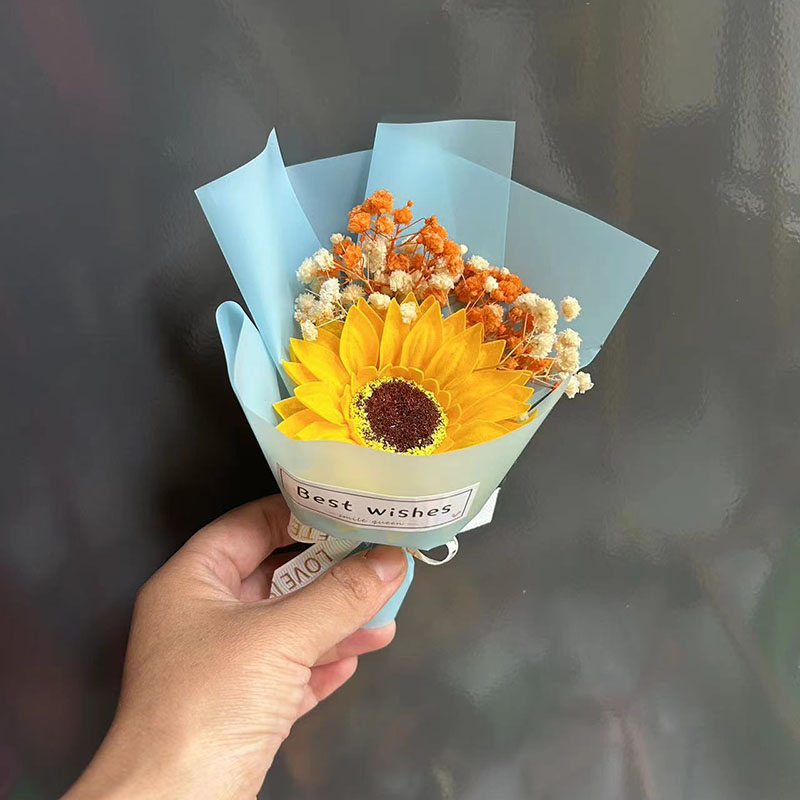 满天星香皂小花束教师节生日圣诞节礼盒装饰家居店庆团建公司活动