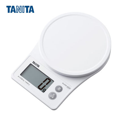 日本品牌TANITA百利达厨房电子秤家用小型克称烘焙秤食物秤KJ-216