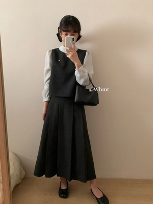 法式复古套装长裙套装裙