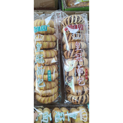 【实体同款】顺佳园皇冠面包红豆味椰蓉味450克早餐零食小吃面包