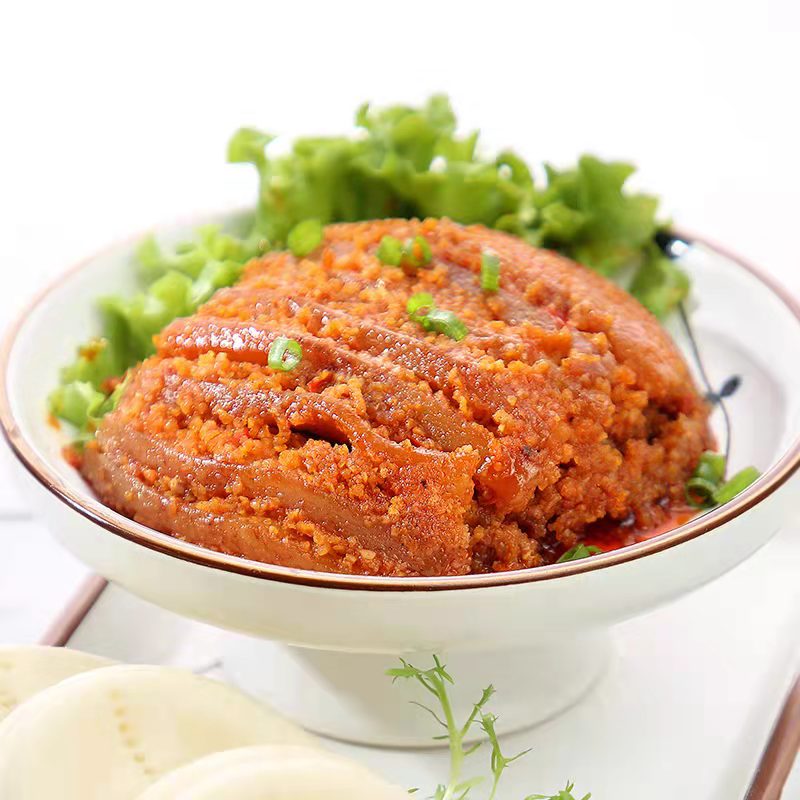 德州特产粉蒸肉450克加热即食熟食碗装酒店饭店宴席半成品家用