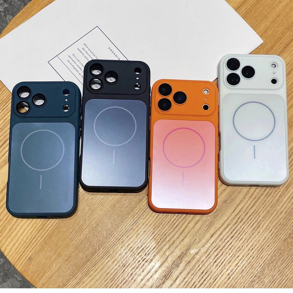 仿17新款秒变苹果17ProMax橙色适用iPhone16promax手机壳高级感11磨砂全包14自带镜头保护膜13磁吸12男女15改