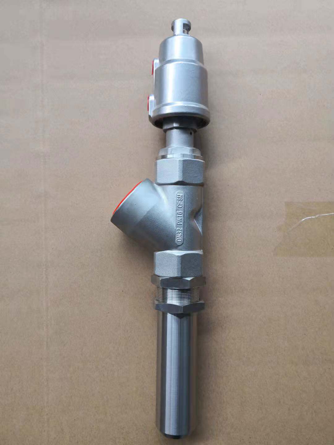 厂家不锈钢大口径dn32防滴漏出料嘴 液体直线灌装机气动灌装阀