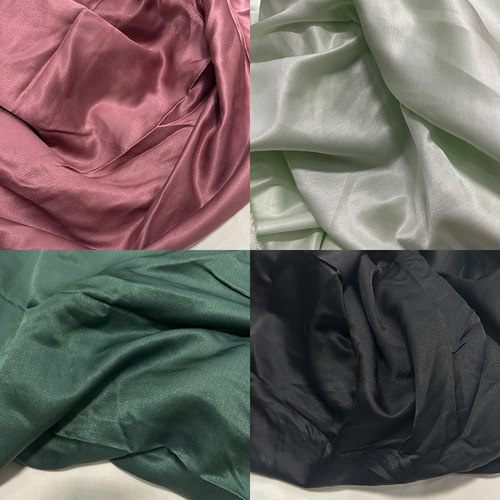 桑蚕丝各类真丝混纺服装床品零料