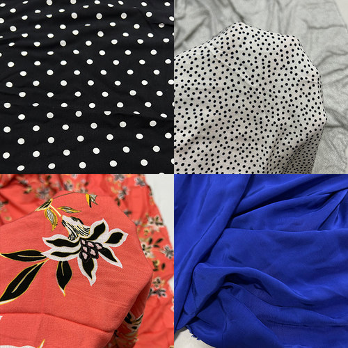 蚕之语全棉布料服装料手感佳零料