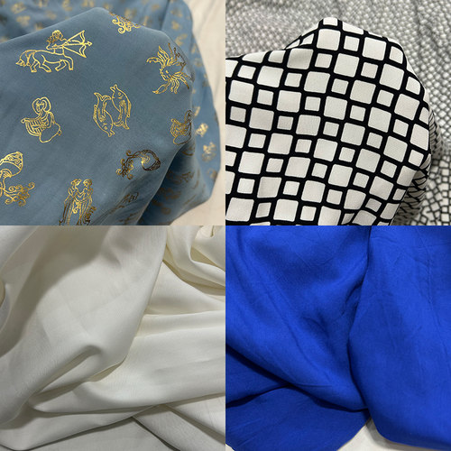 蚕之语全棉布料服装料手感佳零料