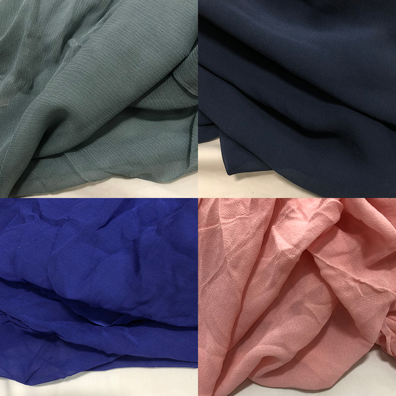 桑蚕丝真丝薄纱内衬丝巾料零布料