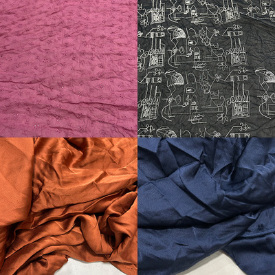 蚕之语全棉布料服装料手感佳零料