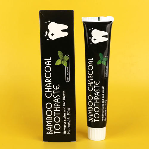 Bamboo荷兰竹炭美白牙膏105g