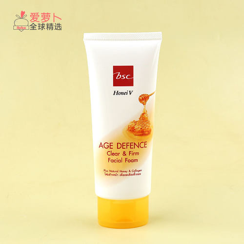 BSC蜂蜜透明紧致面部泡沫洗面奶