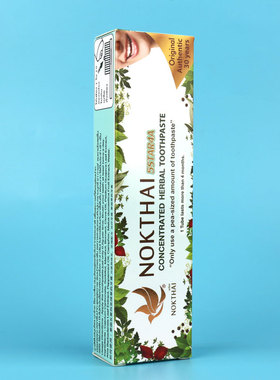 泰国NOKTHAI泰鸟五星四亚牌5星4A草本口腔护理牙膏