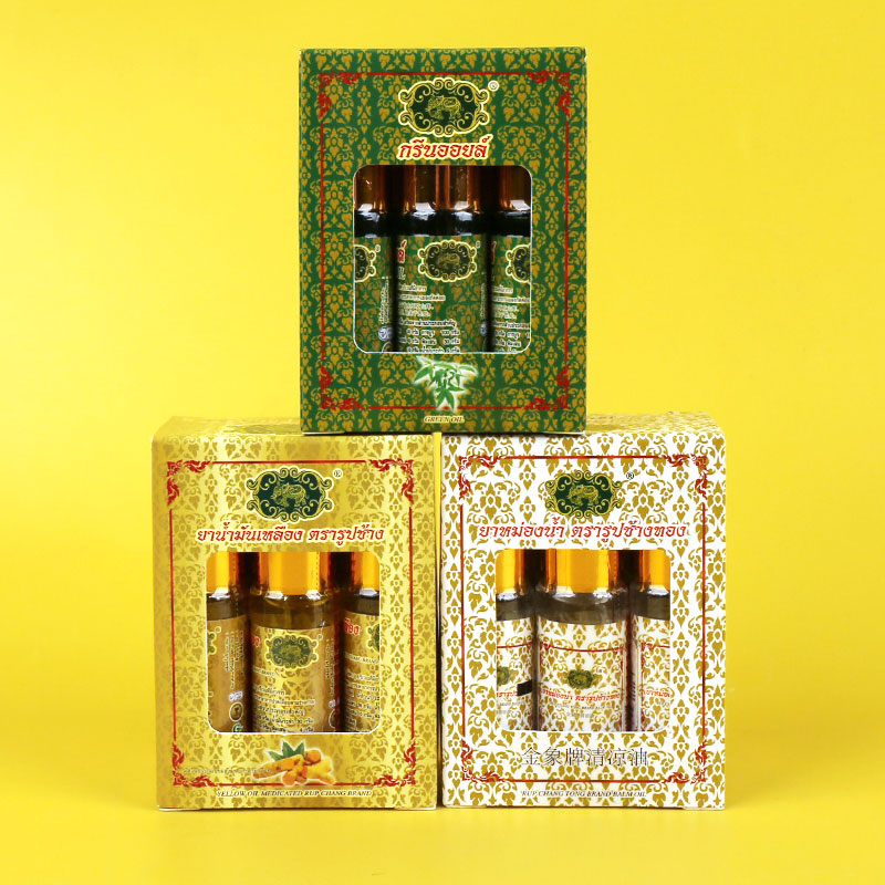 GoldElephant金象传统绿草药油