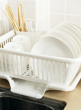 大号厨房置物碗碟架沥水架洗放晾碗架盘架滴水碗筷收纳沥水篮碗篮
