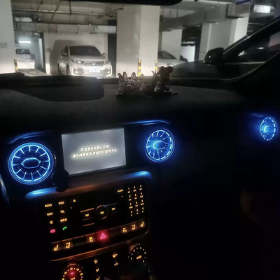 奔驰SLKCLAE级GLA出风口氛围灯