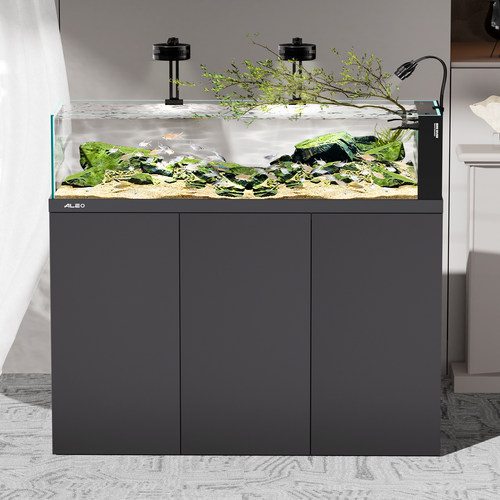 莱易欧3层滤盒铝合金底滤溪流缸