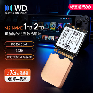 SN740 西部数据 SSD M.2 固态硬盘 2230 NVMe PCIE4.0x4