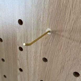 实木洞洞板配件15mm转4mm木棍塞大孔转小孔转换木塞火柴棒黄铜钉