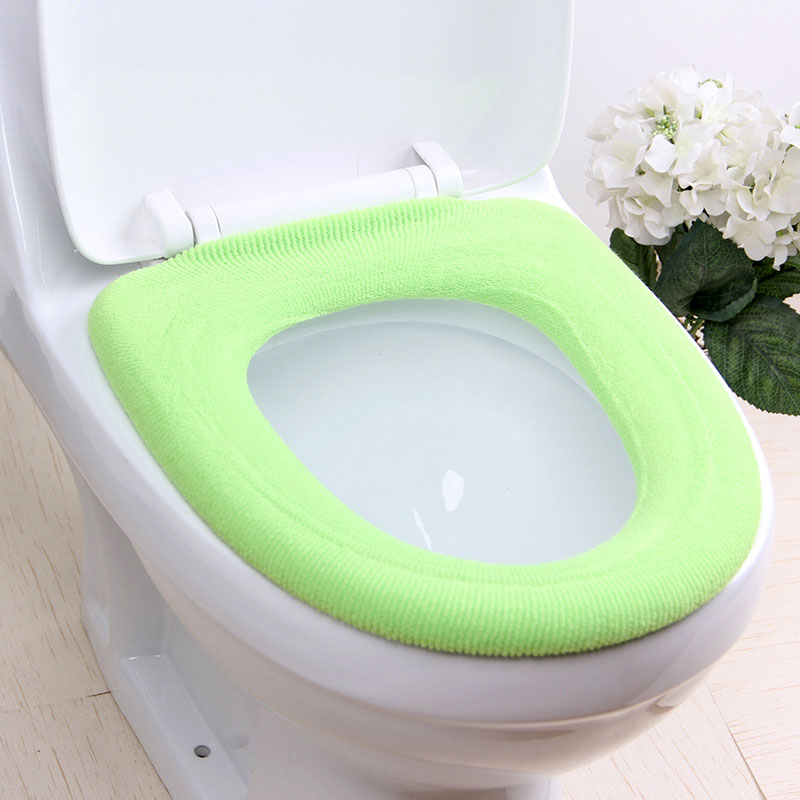 O型马桶垫加厚保暖冬天坐便器坐垫家用不防水彩色坐便套满额包邮