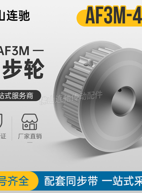 同步轮3M48齿 槽宽7/11/16 AF型 两面平同步带轮48P3M060 100-150