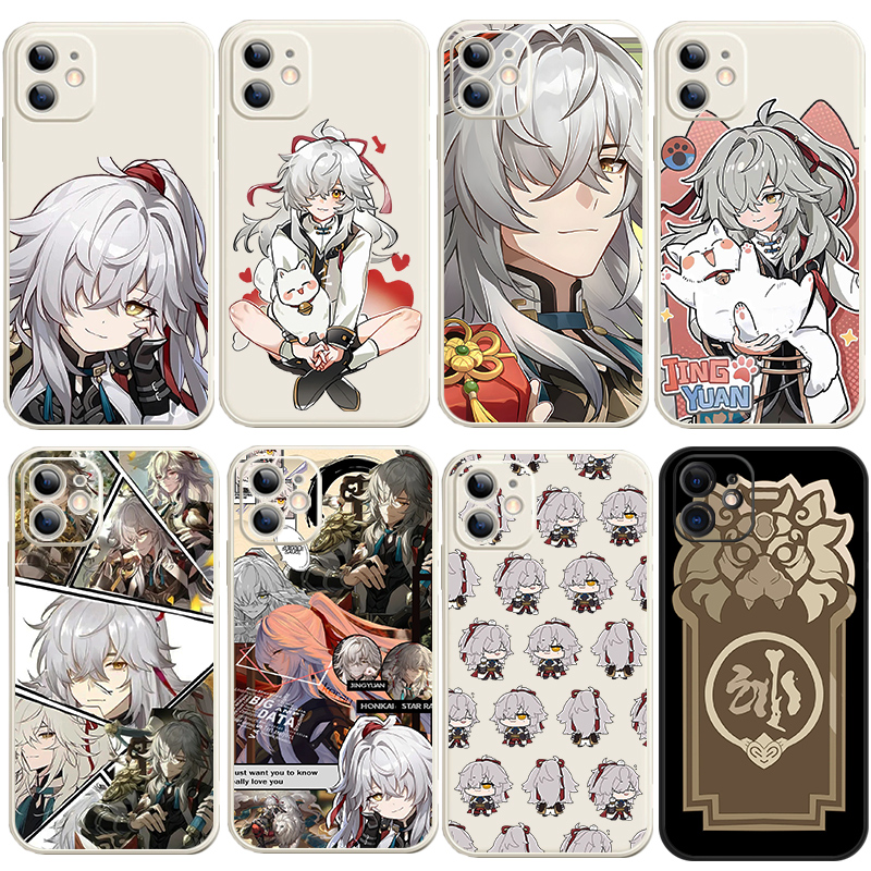 景元手机壳适用苹果17/16/15崩坏星穹铁道14plus周边13全包iphone12promax硅胶11xrxsmax软壳