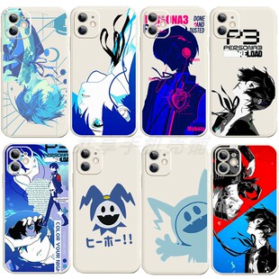 女神异闻录p5p3新岛真手机壳适用OPPOFindx9x8结城理Reno15/14周边vivox300硅胶s50s30 iqoo15/13 iqooneo11