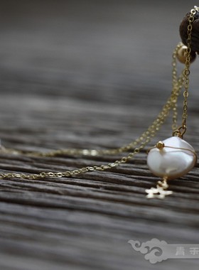 古典星辰手链天然珍珠