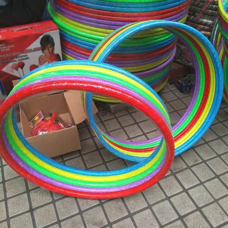 呼啦圈直径60 70CM 80 90CM荧光呼啦圈 美腰瘦腰健身圈 成人儿童