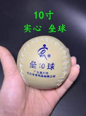 硬式棒球软式棒垒球10寸的球小学生儿童投掷比赛训练专用擂磊用球
