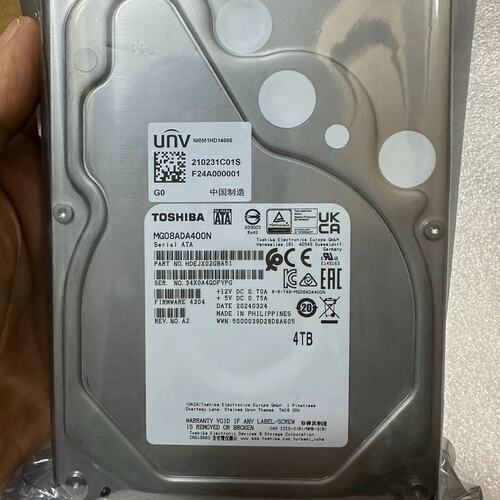 请议价-新全新0通电 Toshiba/东芝 MG08ADA400