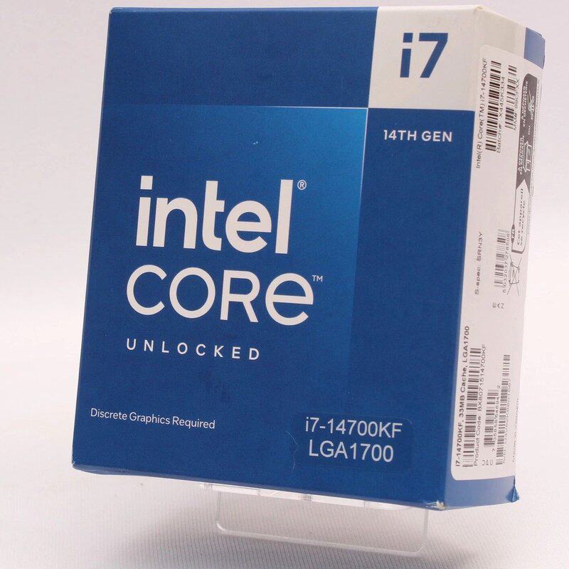 请议价-全新盒装 Intel/英特尔 i7-14700KF 酷睿14