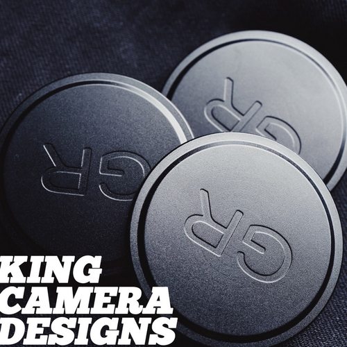 【King】原创理光GR3 GRiii镜头盖GR2 GR3x通用铝合金相机镜头盖