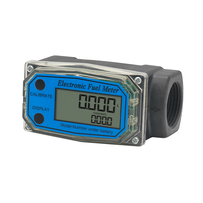 卡维特K24微小涡轮流量计柴汽油甲醇水化工耐腐蚀电子数显齿轮表