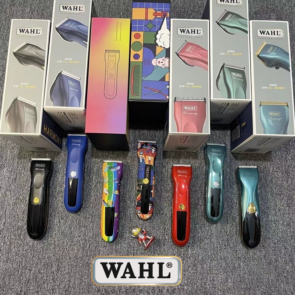 WAHL华尔理发器电推剪快充专业发廊油头渐变雕刻造型剪电推子雕刻
