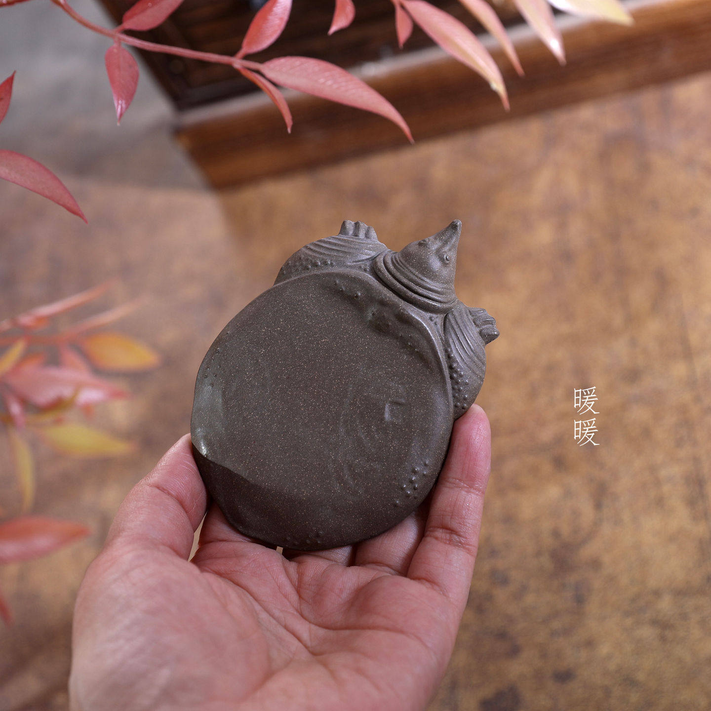 『雕塑/小甲鱼』暖暖精选茶宠茶玩摆件朱泥仿古桌面茶道配件,家居饰品,装饰摆件,淘宝优惠券,粉丝福利购,淘宝优惠卷