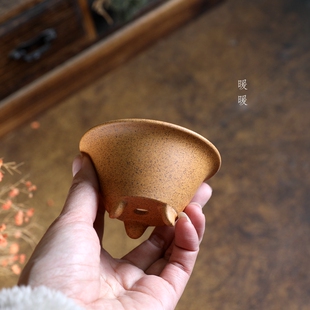 『小斗盆』暖暖精选孙伟款手工微型盆景绿植多肉花盆迷你茶玩摆件