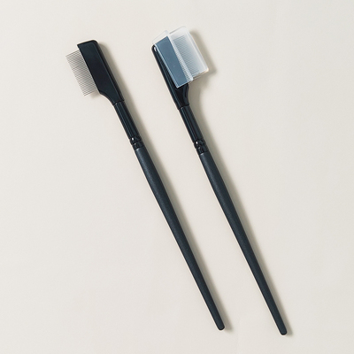 告别苍蝇腿！密齿不锈钢梳子睫毛梳眉睫刷梳睫毛眉毛梳